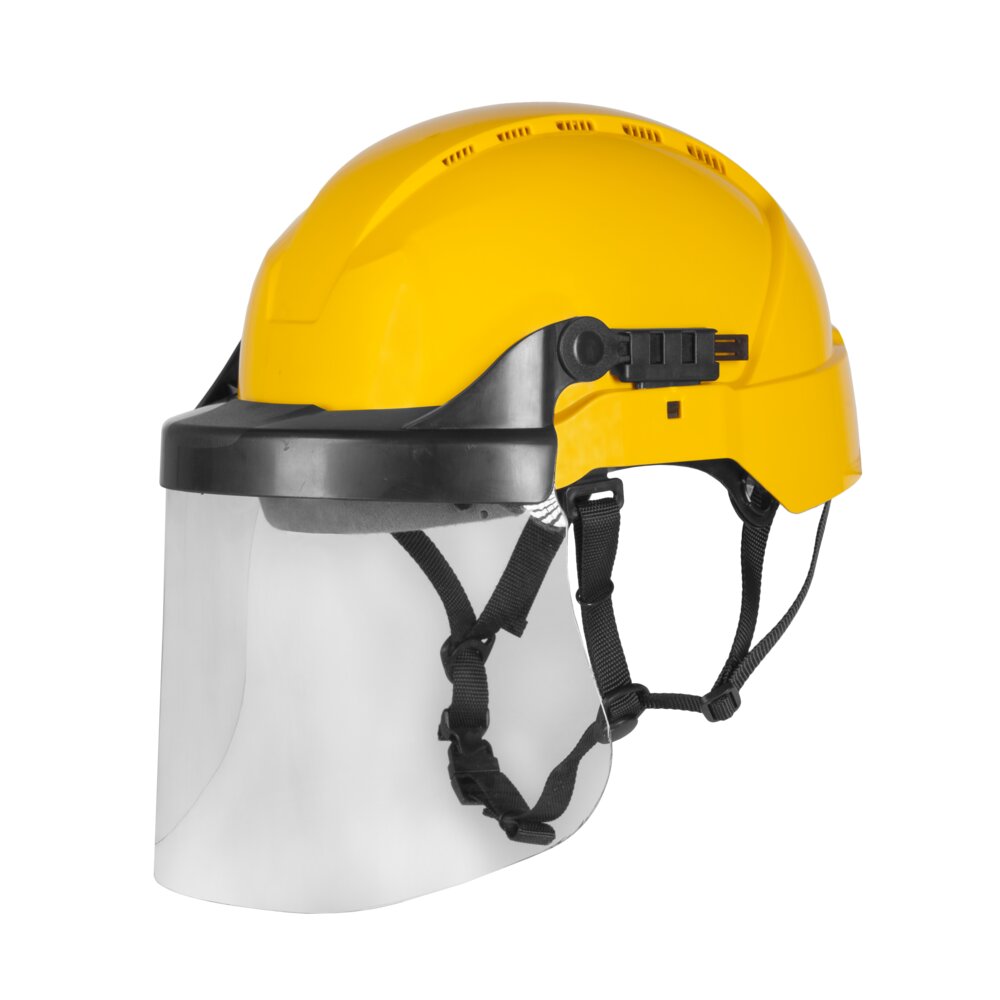 ATRA S10 - Basis-Polycarbonat-Gesichtsschutz zur Befestigung am Helm.