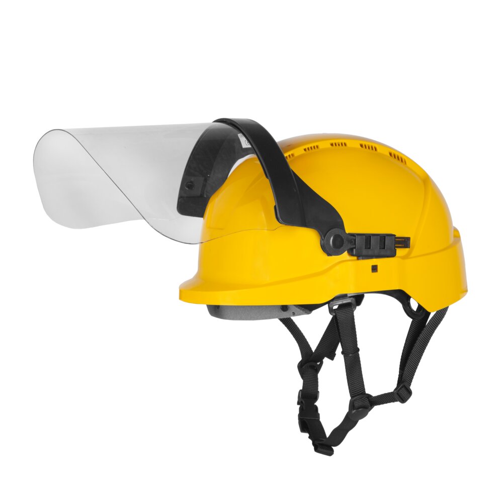 ATRA S10 - Basis-Polycarbonat-Gesichtsschutz zur Befestigung am Helm.